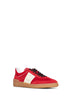 Red suede Upvillage sneakers
