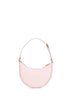 Rose quartz Vlogo Signature mini hobo bag