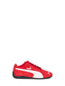 Sneakers Speedcat OG in pelle scamosciata rossa<BR/>