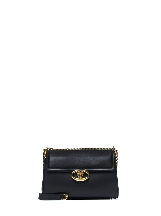 VLogo The Bold leather medium bag