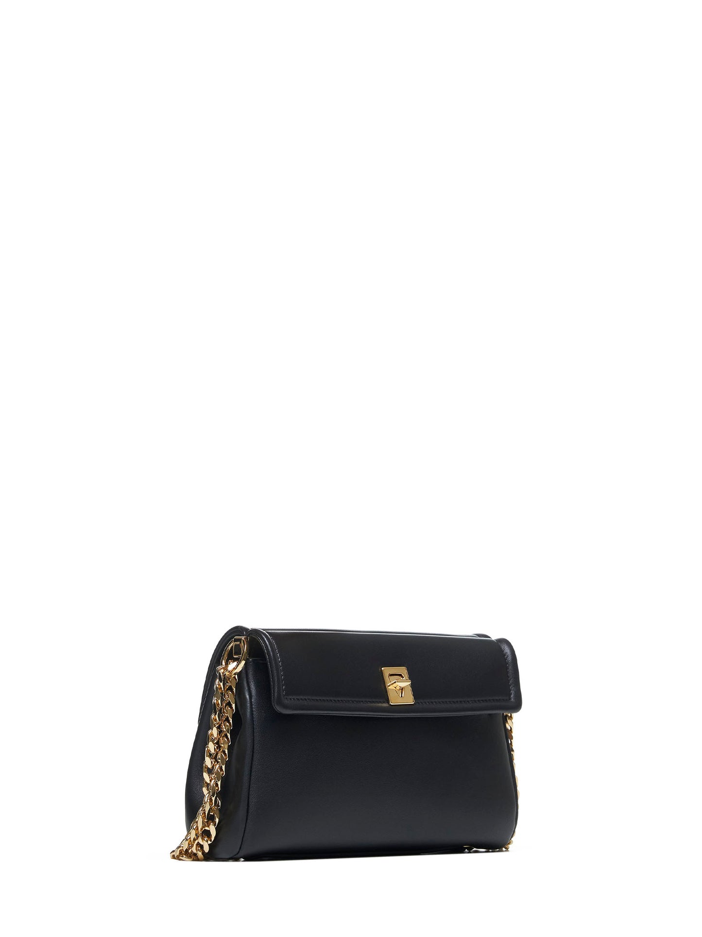 VLogo The Bold leather medium bag
