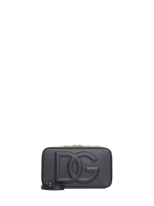 DG logo leather bag