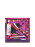 Printed silk twill scarf