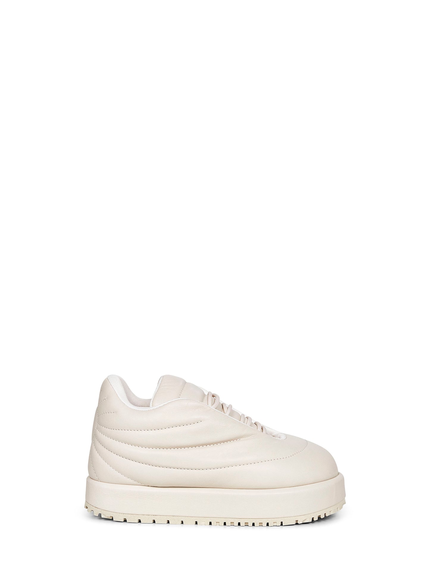Off-white nappa leather Nuvola Pluto sneakers