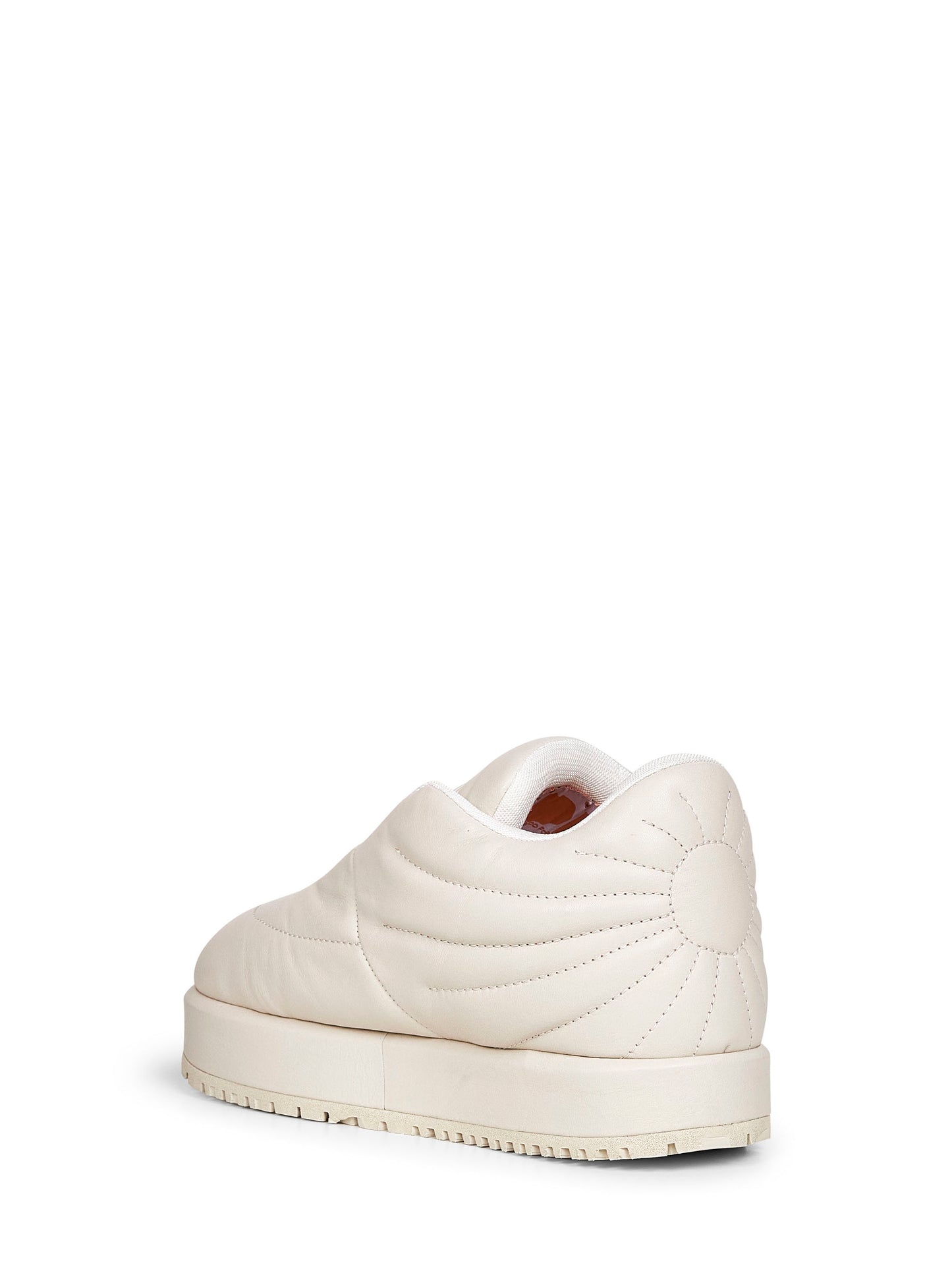 Off-white nappa leather Nuvola Pluto sneakers