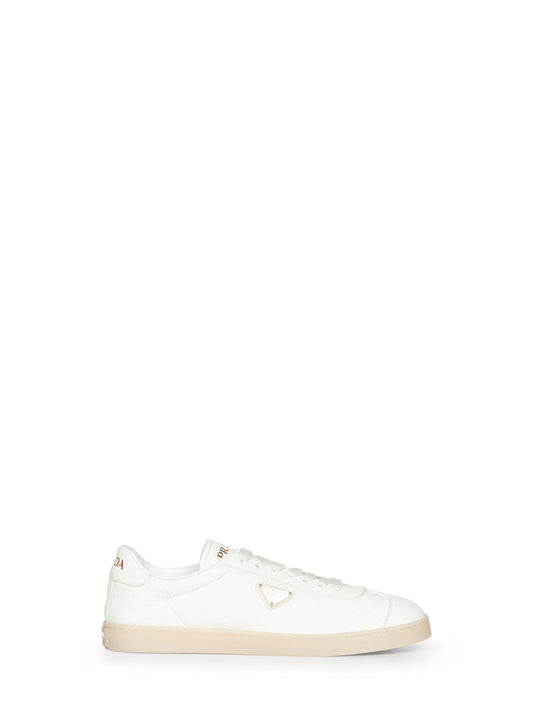 Ivory deerskin Lane sneakers