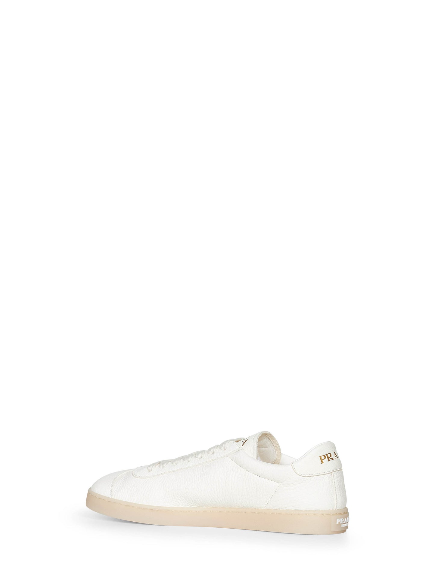Ivory deerskin Lane sneakers