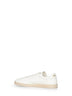 Ivory deerskin Lane sneakers