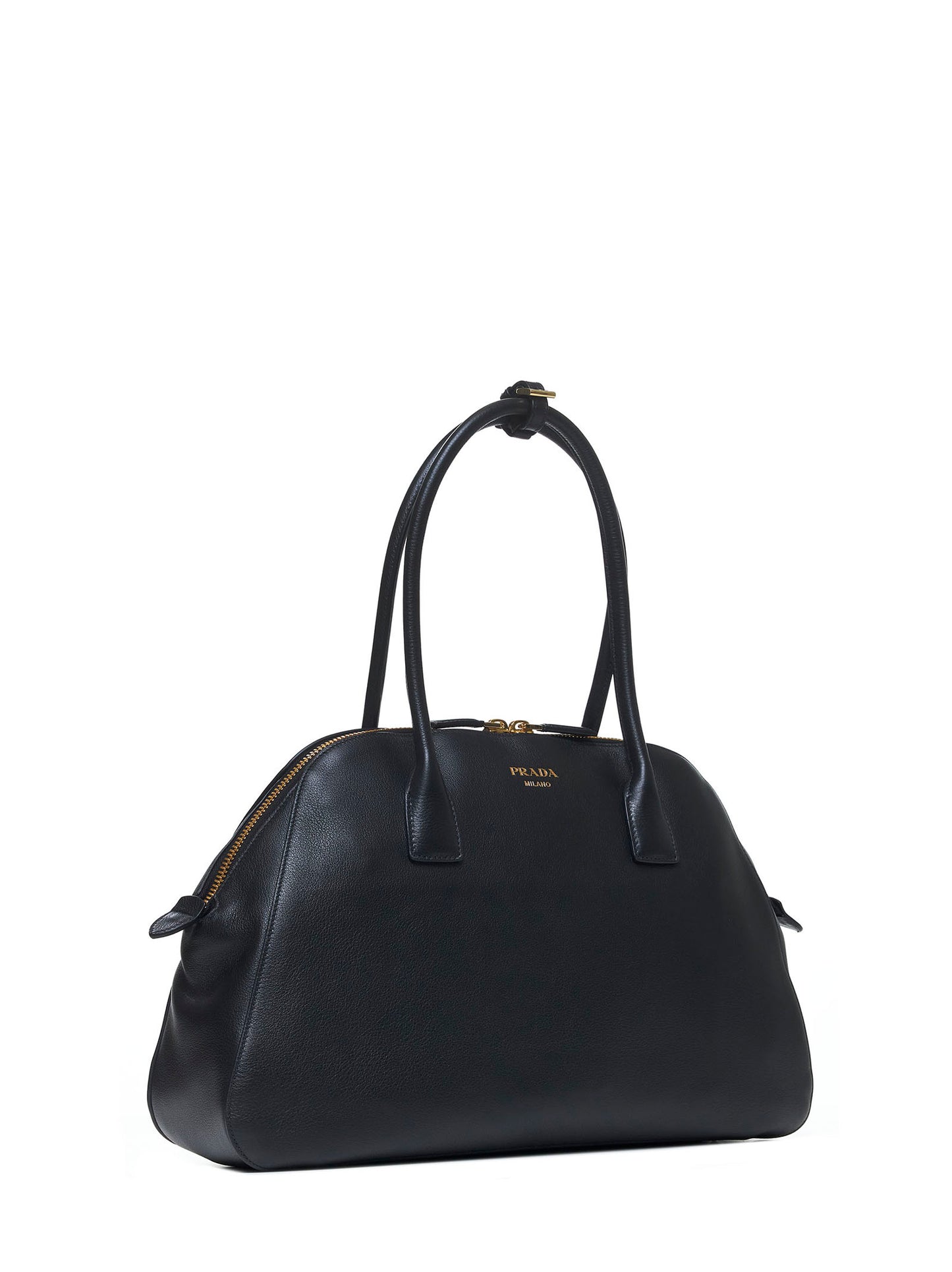 Leather shopping medium bag <BR/><BR/>