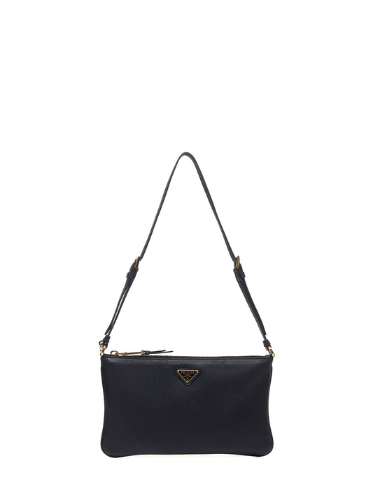 Black shoulder bag