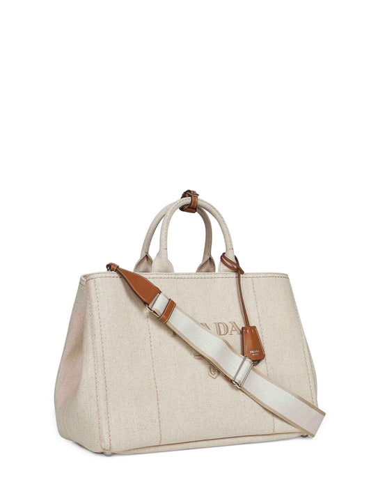 Natural Prada Jardinière extra large bag