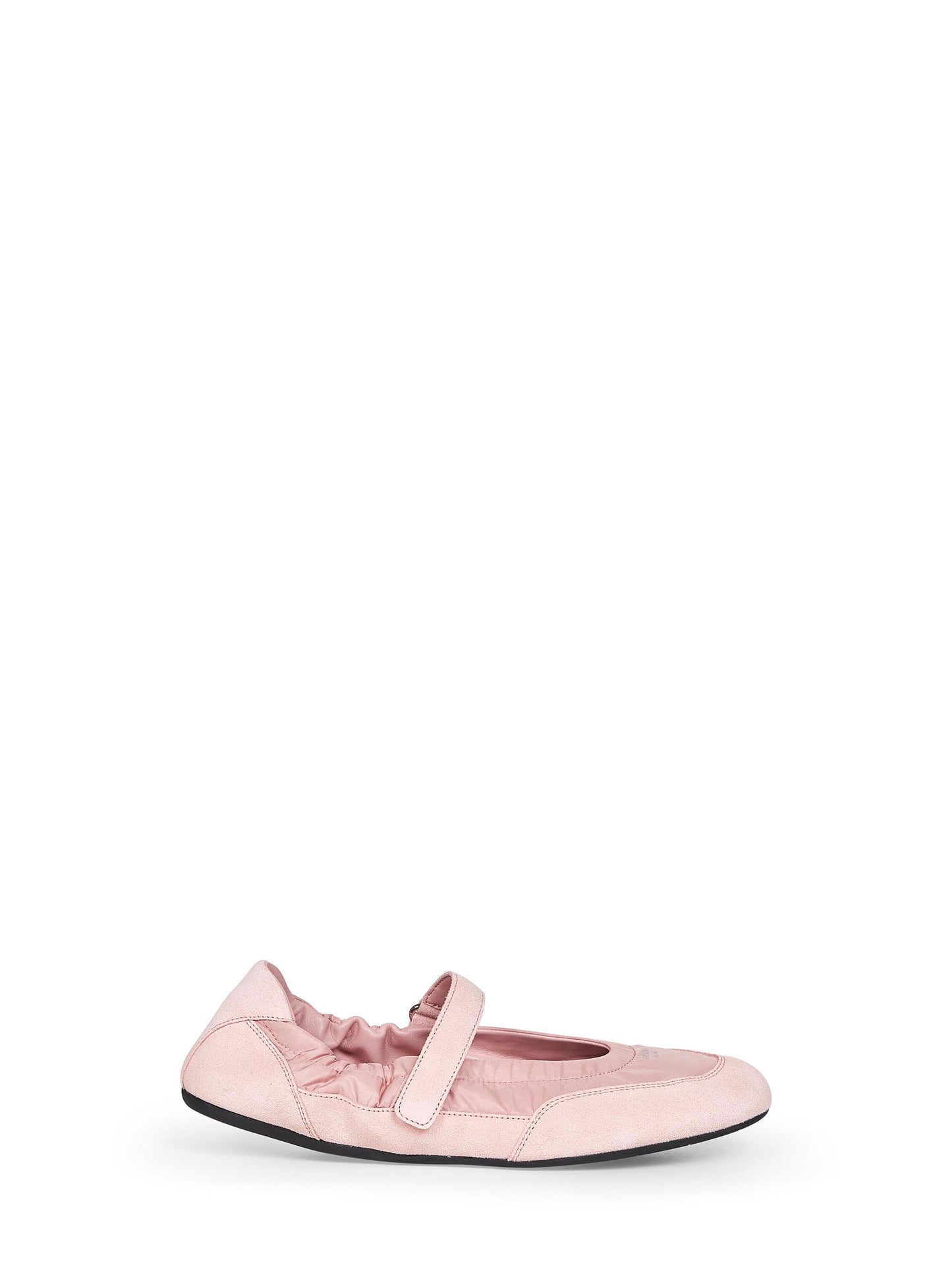 Pink Collapse ballet flats