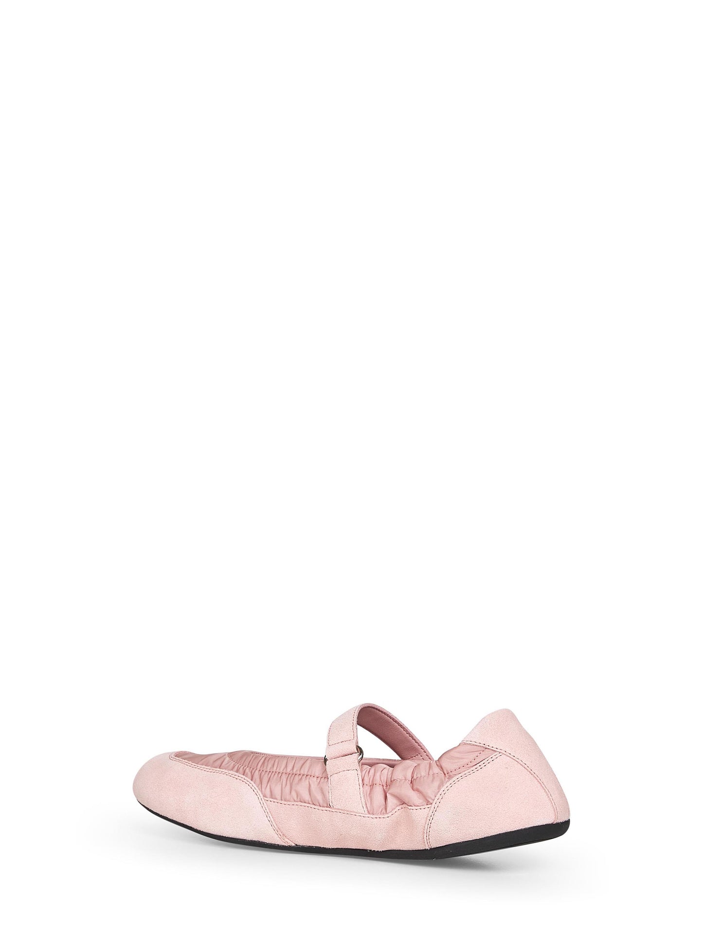 Pink Collapse ballet flats