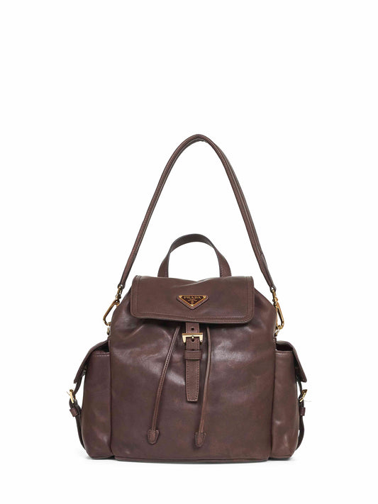 Zaino Prada Explore medium marrone