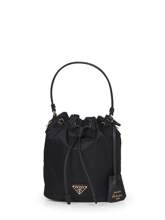 Mini borsa Prada Re-Edition 1978 nera