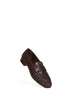 Mocassini in pelle di bufalo marrone