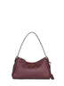 Borsa a spalla Prada Aimée medium bordeaux