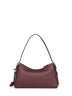 Borsa a spalla Prada Aimée medium bordeaux