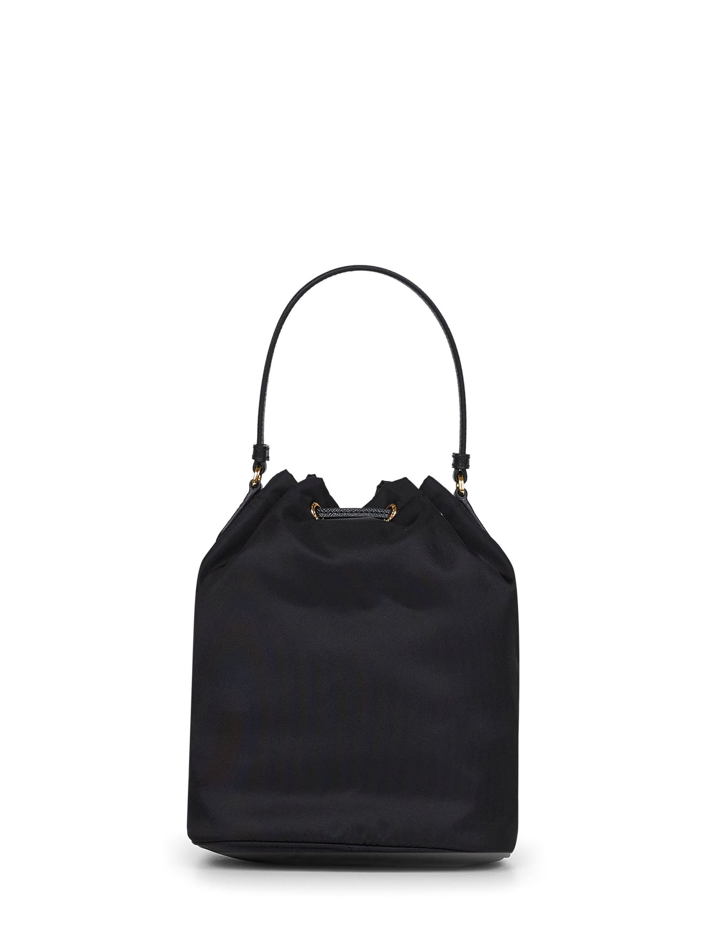 Borsa a secchiello Prada Duet nera