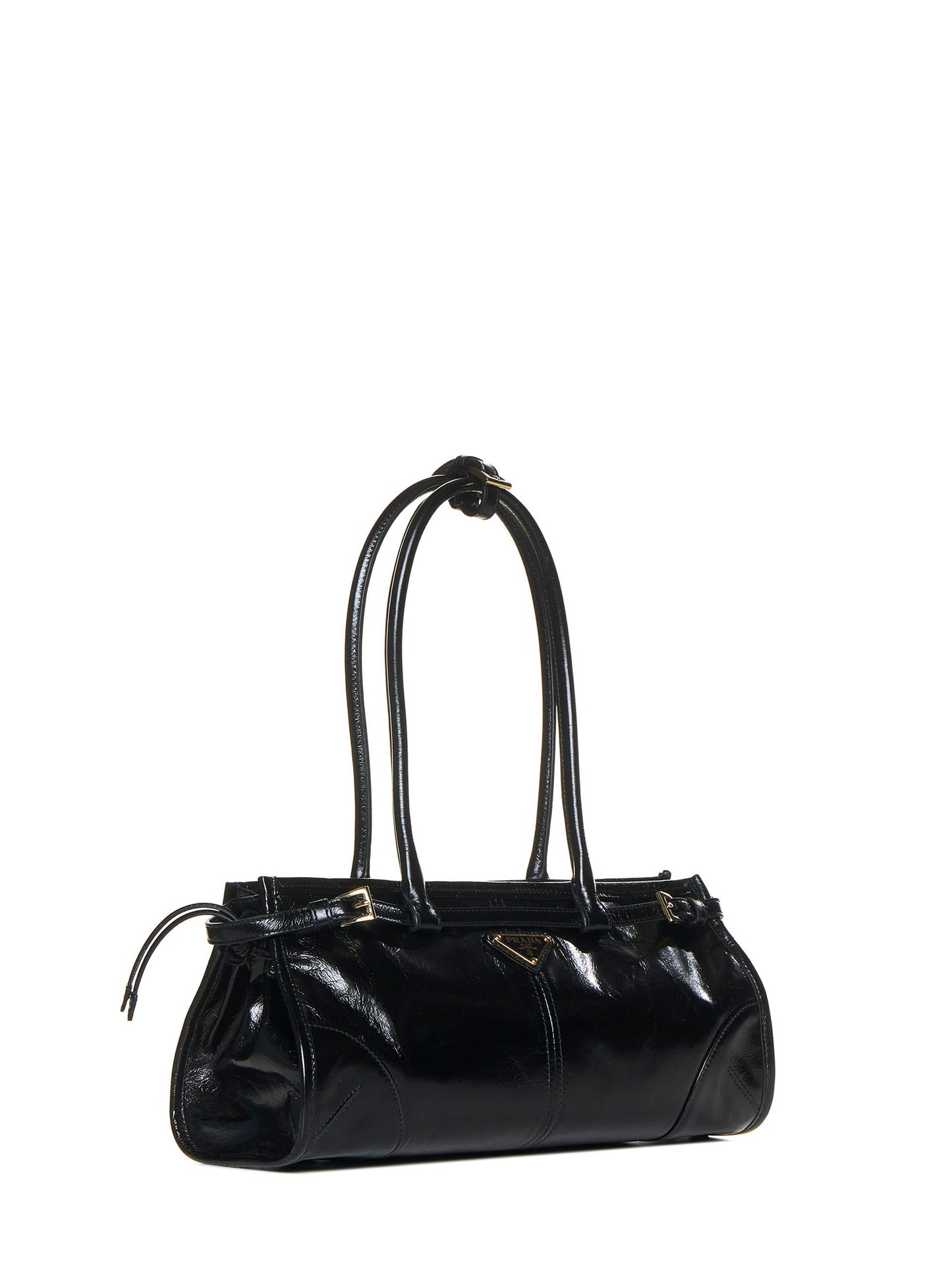 Borsa a mano media in pelle