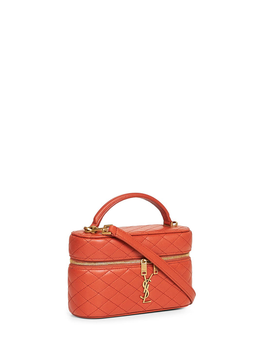 Borsa vanity con tracolla Gaby arancione