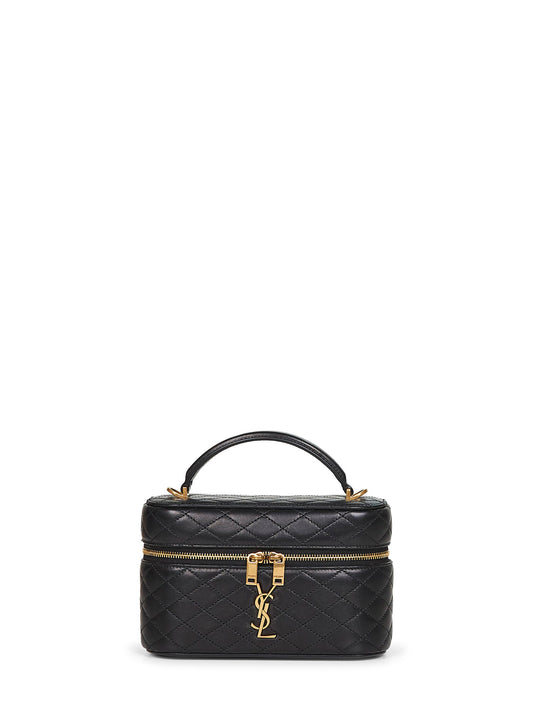 Saint Laurent Gaby Vanity Bag in leather