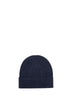 Blue cable-knit wool and cashmere beanie