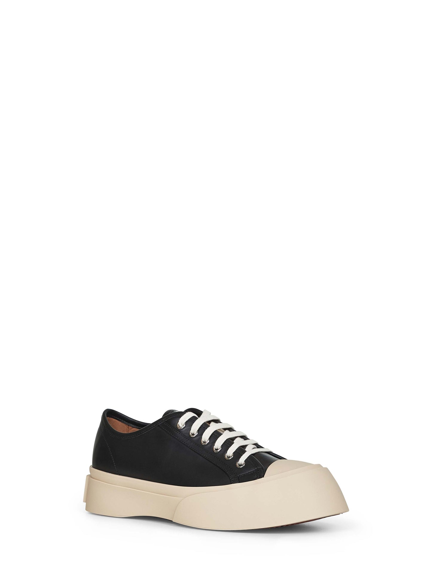 Black Pablo leather sneakers