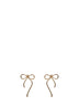 Gold Bow stud earrings