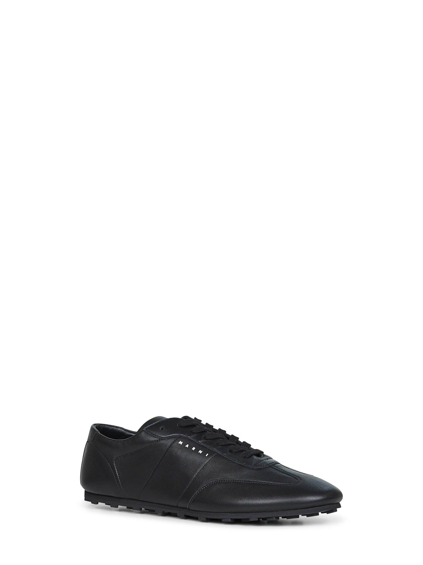 Black nappa leather Softy Soccer sneakers