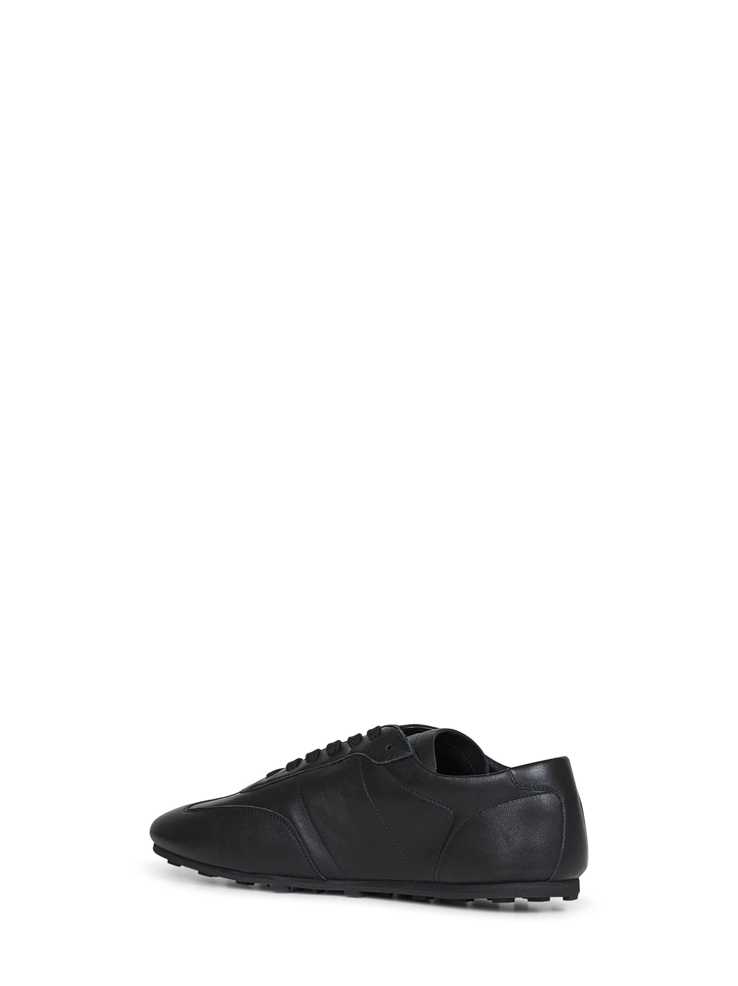 Black nappa leather Softy Soccer sneakers