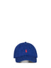 Blue chino embroidered cap