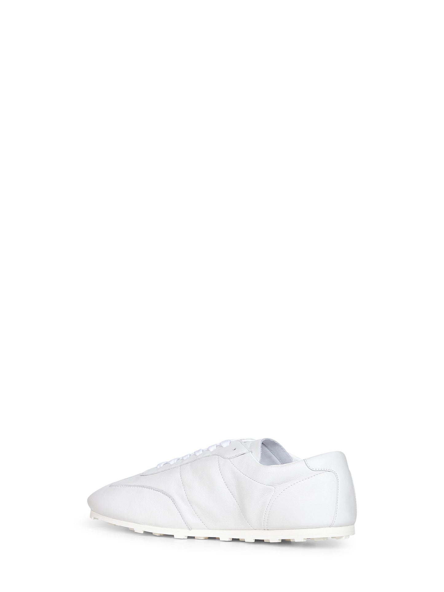 White nappa leather Softy Soccer sneakers