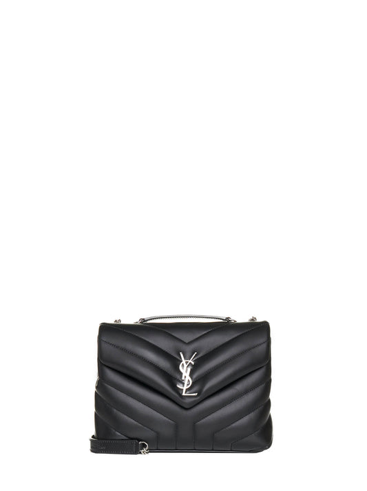 LouLou YSL logo leather small bag
