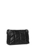 Borsa Puffer piccola in pelle trapuntata con logo YSL