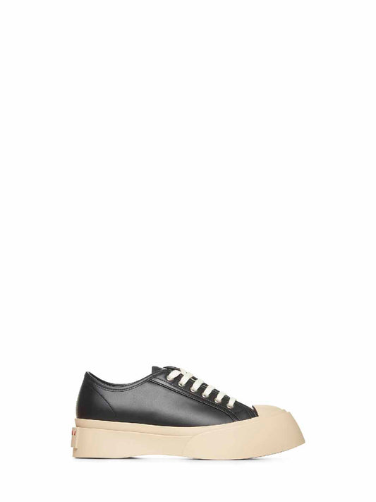 Black nappa leather Pablo sneakers
