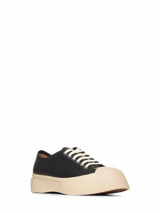 Black nappa leather Pablo sneakers