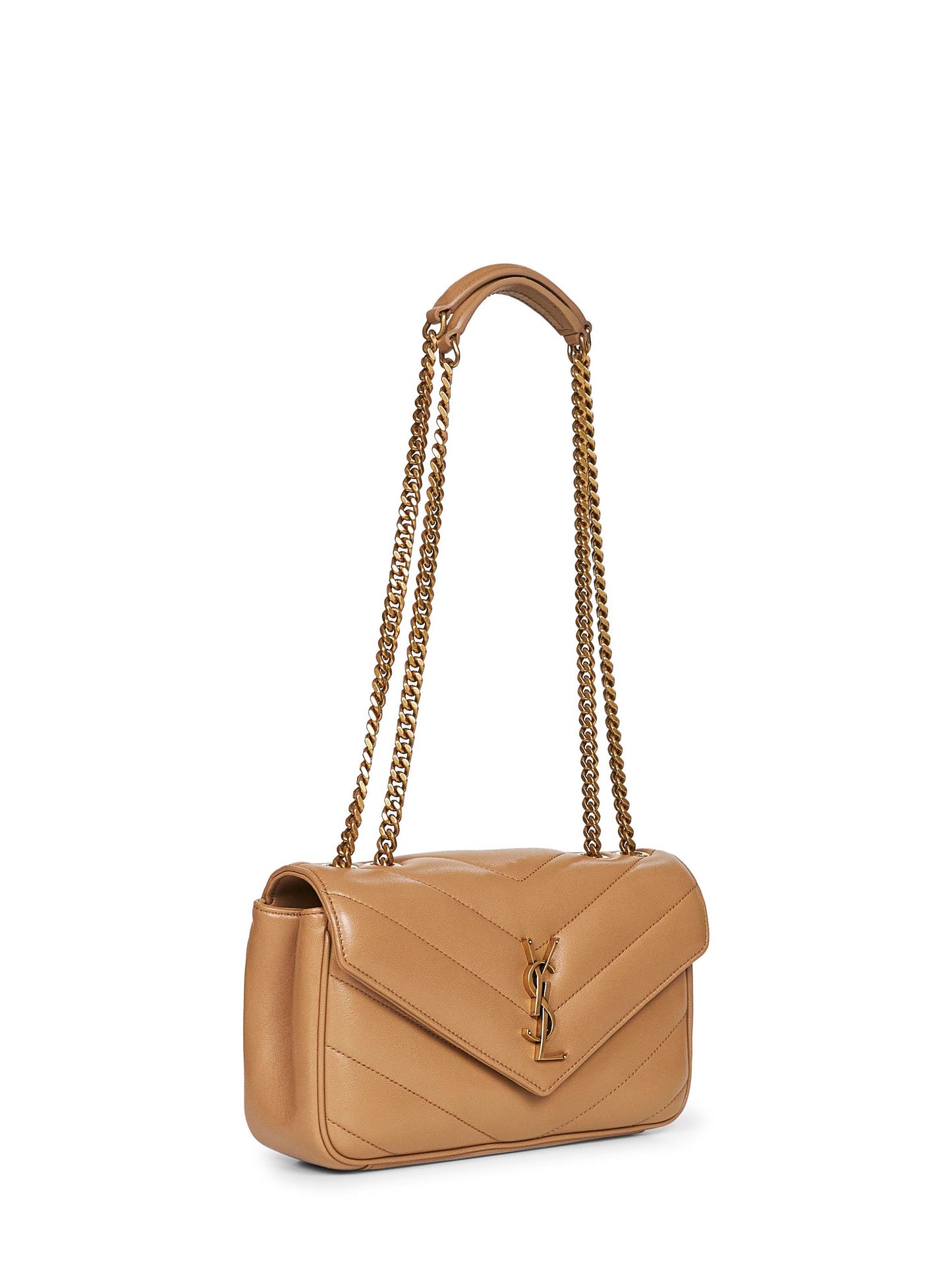 LOULOU Small quilted leather bag by Saint Laurent