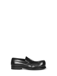 Mocassini New Wave in pelle nera