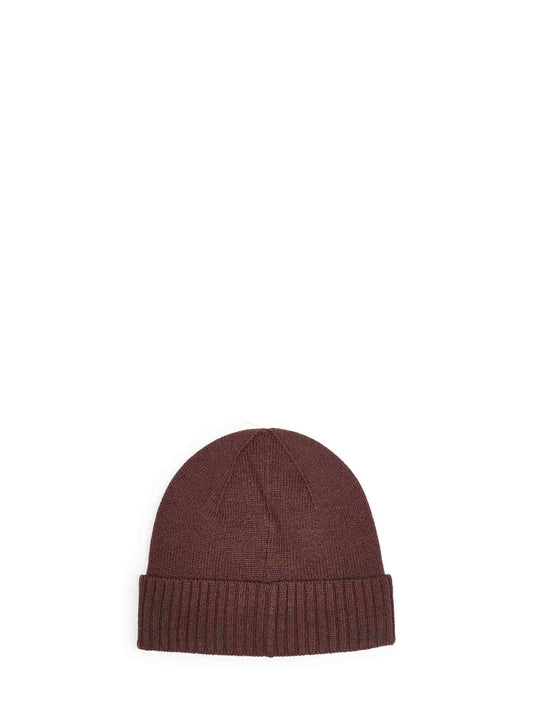 Brown wool Pony beanie