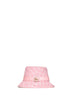 Pink GG Jacquard Cotton-Blend Canvas Hat