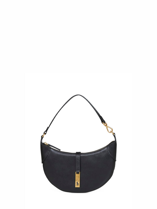 Black Polo ID mini shoulder bag