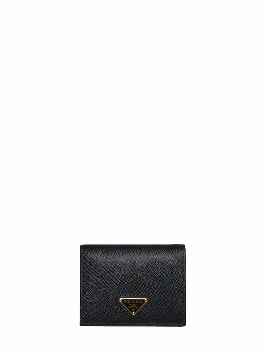 Small wallet in Saffiano leather
