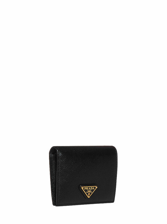 Small wallet in Saffiano leather