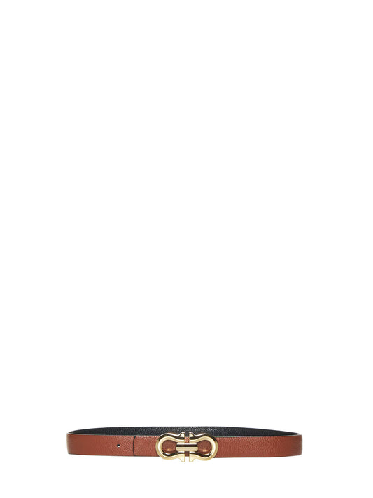 Cintura reversibile Gancini in pelle Ferragamo
