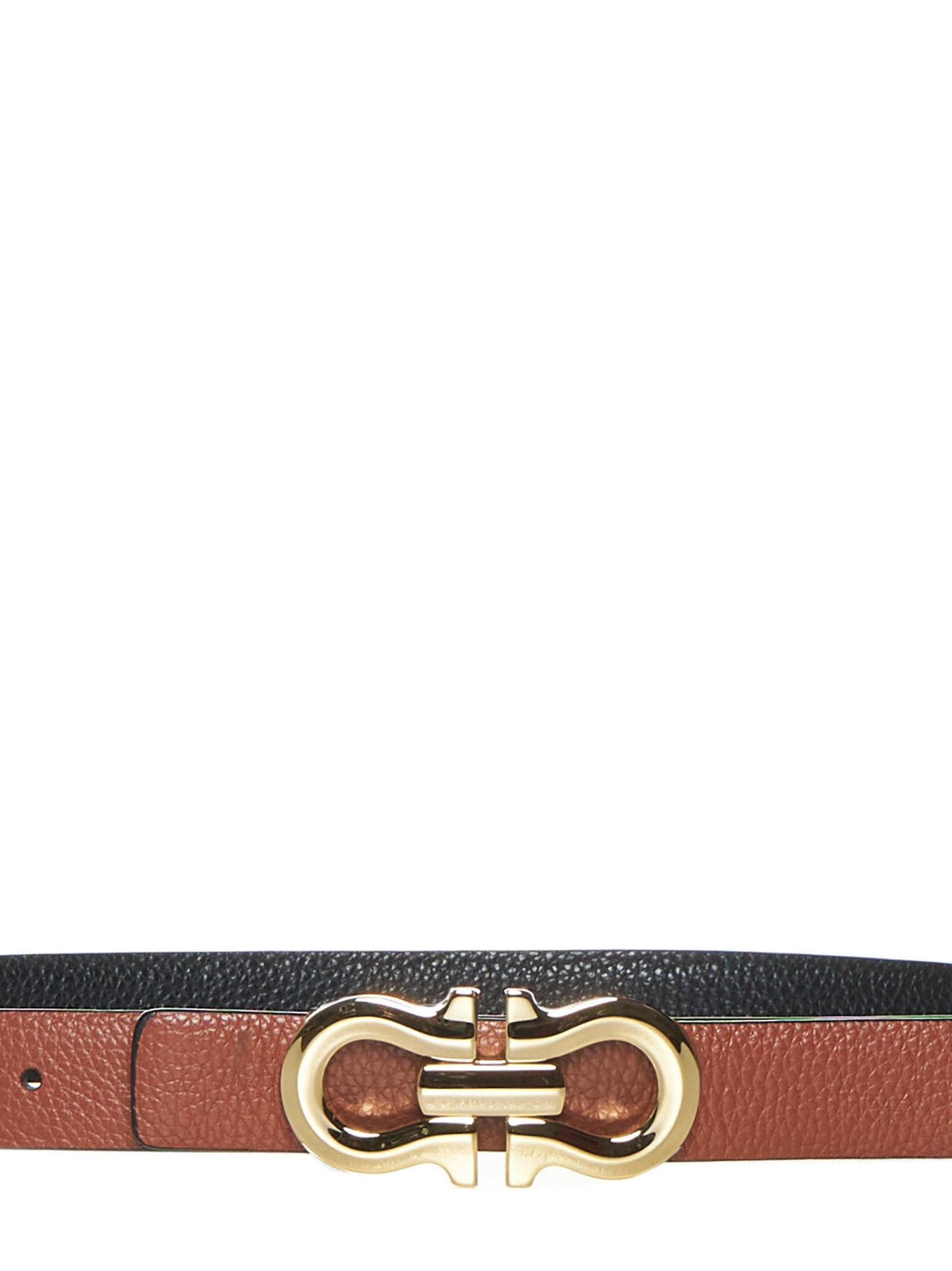 Cintura reversibile Gancini in pelle Ferragamo