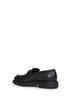 Black calfskin Gancini loafers
