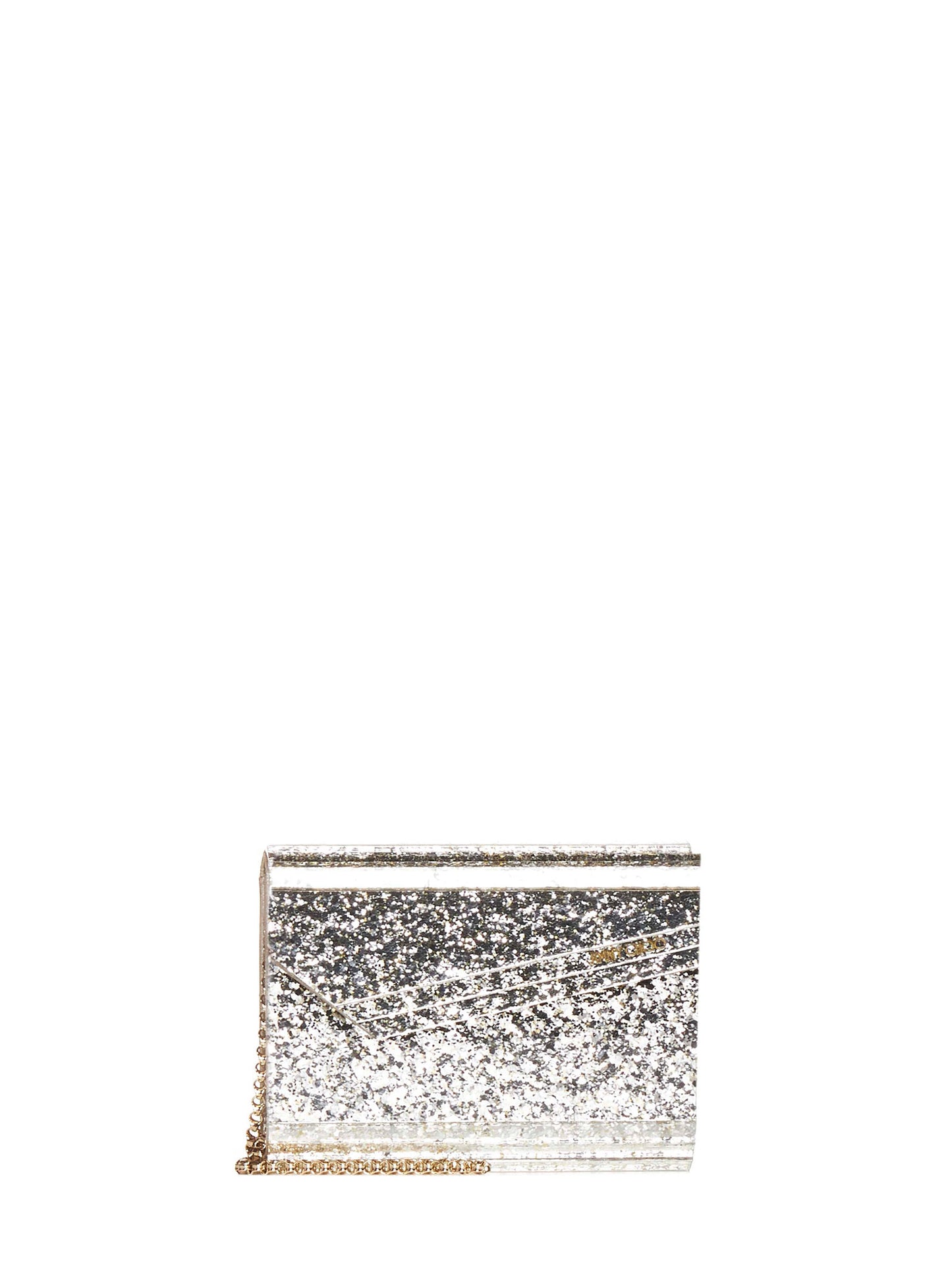 Clutch Candy in acrilico glitter Jimmy Choo
