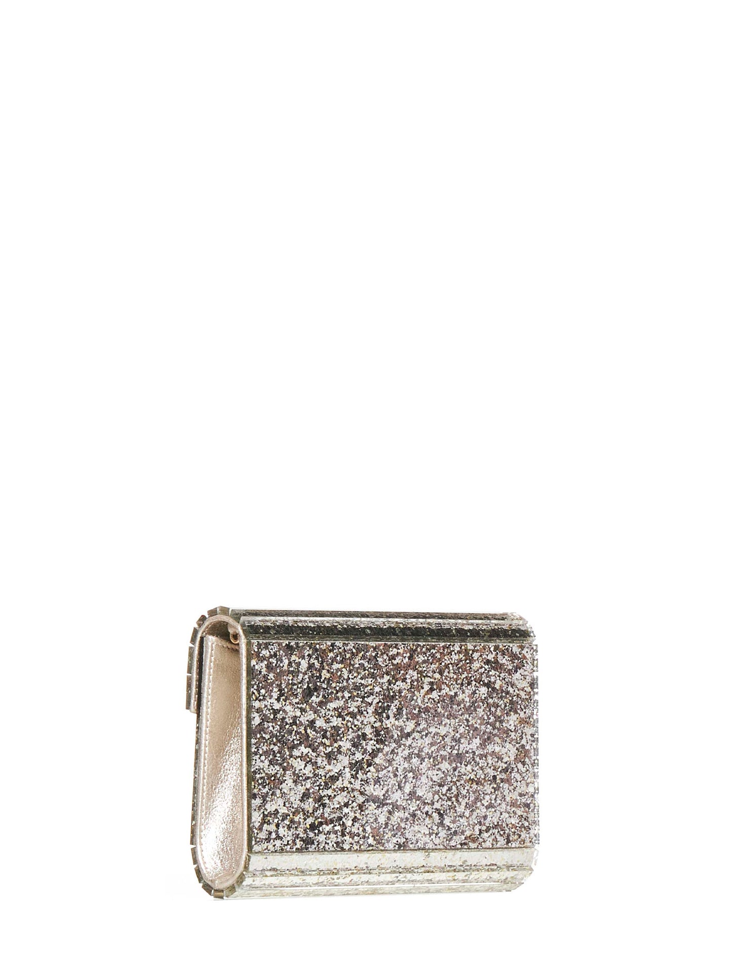Clutch Candy in acrilico glitter Jimmy Choo