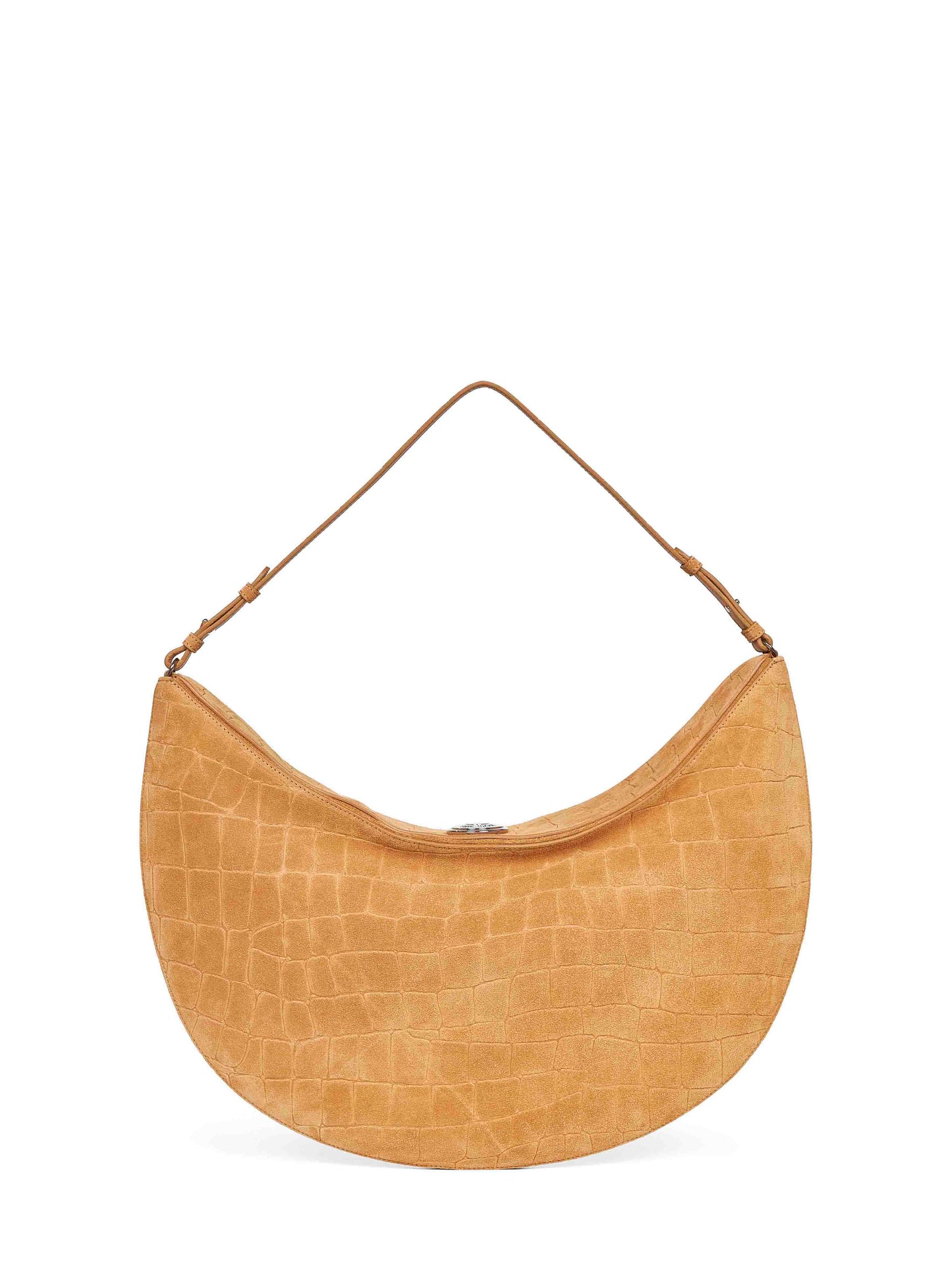 Borsa a spalla hobo Ovalo cammello